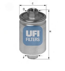 UFI 31.750.00 Топливный фильтр для ROVER 400 ER (Ровер 400 ер) UFI 31.750.00 Топливный фильтр для ROVER 400 ER (Ровер 400 ер)