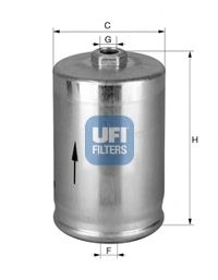 UFI 31.814.00 Топливный фильтр для SAAB 9-3 (Сааб 9-3) UFI 31.814.00 Топливный фильтр для SAAB 9-3 (Сааб 9-3)