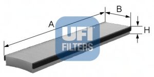 UFI 53.016.00 Фильтр, воздух во внутренном пространстве для FORD MONDEO (Форд Мондэо) UFI 53.016.00 Фильтр, воздух во внутренном пространстве для FORD MONDEO (Форд Мондэо)