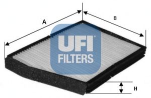 UFI 53.018.00 Фильтр, воздух во внутренном пространстве для RENAULT (Рено) UFI 53.018.00 Фильтр, воздух во внутренном пространстве для RENAULT (Рено)