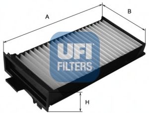 UFI 53.104.00 Фильтр, воздух во внутренном пространстве для RENAULT (Рено) UFI 53.104.00 Фильтр, воздух во внутренном пространстве для RENAULT (Рено)