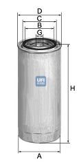 UFI 24.378.01 Топливный фильтр для MAN M 90 (Ман М 90) UFI 24.378.01 Топливный фильтр для MAN M 90 (Ман М 90)