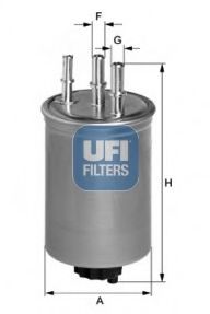 UFI 24.133.00 Топливный фильтр для FORD NEO CONNECT (Форд Нэо cоннэcт) UFI 24.133.00 Топливный фильтр для FORD NEO CONNECT (Форд Нэо cоннэcт)