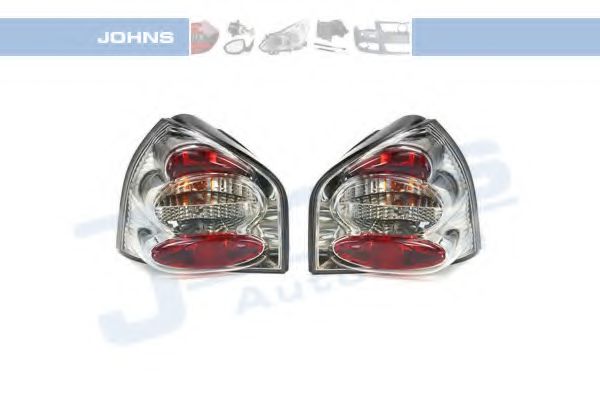 JOHNS 13 01 89-14 Комлект заднего освещения 