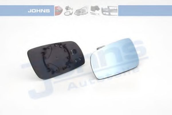 JOHNS 13 09 37-81 Зеркальное стекло, наружное зеркало для AUDI A3 (Ауди А3) JOHNS 13 09 37-81 Зеркальное стекло, наружное зеркало для AUDI A3 (Ауди А3)