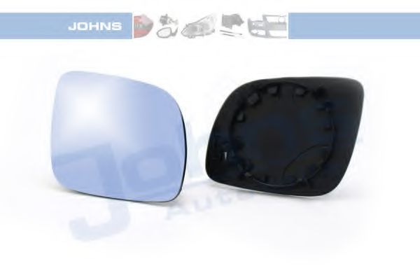 JOHNS 13 09 38-80 Зеркальное стекло, наружное зеркало для AUDI A3 (Ауди А3) JOHNS 13 09 38-80 Зеркальное стекло, наружное зеркало для AUDI A3 (Ауди А3)