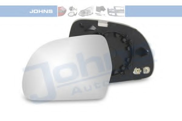 JOHNS 13 12 37-81 Зеркальное стекло, наружное зеркало для AUDI Q3 (Ауди Кью 3)