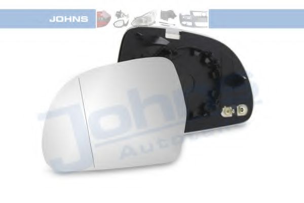 JOHNS 13 12 37-85 Зеркальное стекло, наружное зеркало для AUDI Q3 (Ауди Кью 3)