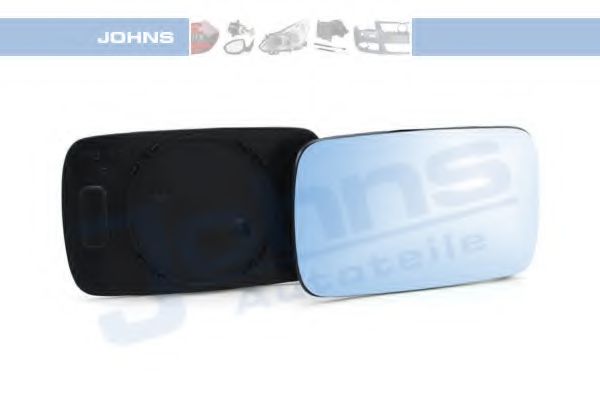 JOHNS 20 07 38-80 Зеркальное стекло, наружное зеркало для BMW 5 (Бмв 5) JOHNS 20 07 38-80 Зеркальное стекло, наружное зеркало для BMW 5 (Бмв 5)