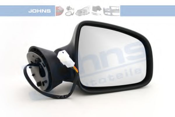JOHNS 25 12 38-21 Наружное зеркало для DACIA SANDERO (Дача Сандэро) JOHNS 25 12 38-21 Наружное зеркало для DACIA SANDERO (Дача Сандэро)