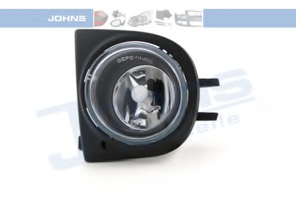 JOHNS 27 06 29 Противотуманная фара 
