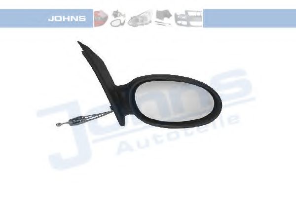 JOHNS 48 01 38-1 Наружное зеркало для SMART CABRIO (Смарт Cабрио) JOHNS 48 01 38-1 Наружное зеркало для SMART CABRIO (Смарт Cабрио)