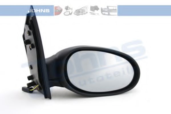 JOHNS 48 01 38-21 Наружное зеркало для SMART CABRIO (Смарт Cабрио) JOHNS 48 01 38-21 Наружное зеркало для SMART CABRIO (Смарт Cабрио)