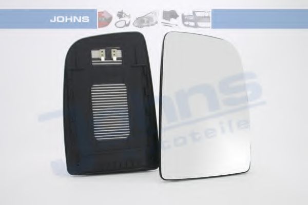 JOHNS 50 64 38-81 Зеркальное стекло, наружное зеркало для MERCEDES-BENZ SPRINTER 3,5-T (Мэрcэдэс-бэнз Спринтэр 3,5-т) JOHNS 50 64 38-81 Зеркальное стекло, наружное зеркало для MERCEDES-BENZ SPRINTER 3,5-T (Мэрcэдэс-бэнз Спринтэр 3,5-т)