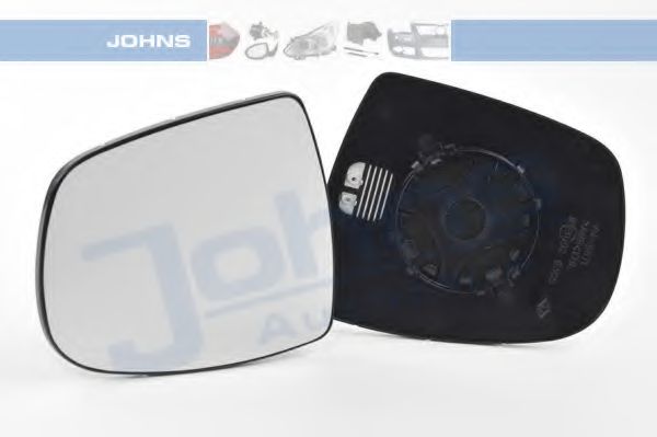JOHNS 55 81 37-81 Зеркальное стекло, наружное зеркало для OPEL VIVARO (Опель Виваро) JOHNS 55 81 37-81 Зеркальное стекло, наружное зеркало для OPEL VIVARO (Опель Виваро)