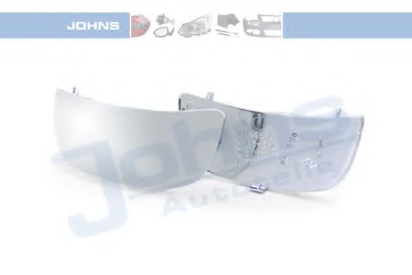JOHNS 55 81 37-85 Зеркальное стекло, наружное зеркало для OPEL VIVARO (Опель Виваро) JOHNS 55 81 37-85 Зеркальное стекло, наружное зеркало для OPEL VIVARO (Опель Виваро)