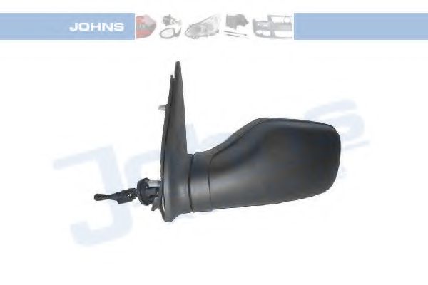 JOHNS 57 06 37-1 Наружное зеркало для PEUGEOT 106 (Пежо 106)
