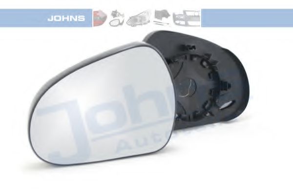 JOHNS 57 27 37-80 Зеркальное стекло, наружное зеркало для PEUGEOT 207 (Пежо 207) JOHNS 57 27 37-80 Зеркальное стекло, наружное зеркало для PEUGEOT 207 (Пежо 207)