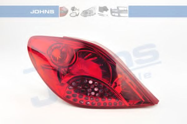 JOHNS 57 27 87-1 Задний фонарь для PEUGEOT 207 (Пежо 207) JOHNS 57 27 87-1 Задний фонарь для PEUGEOT 207 (Пежо 207)