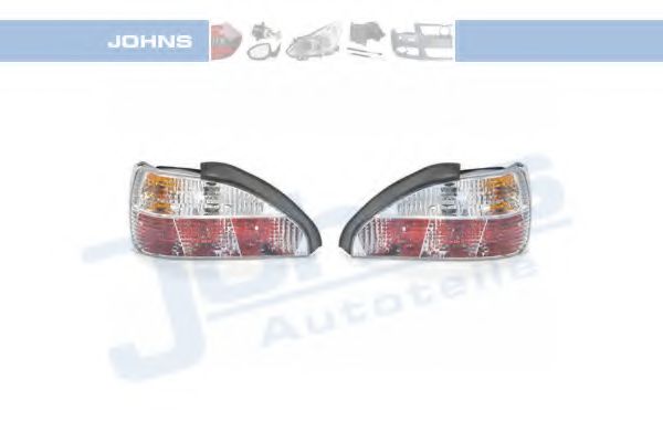 JOHNS 57 38 89-14 Комлект заднего освещения для PEUGEOT (Пежо) JOHNS 57 38 89-14 Комлект заднего освещения для PEUGEOT (Пежо)
