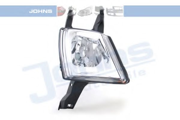 JOHNS 57 47 30 Противотуманная фара для PEUGEOT 407 (Пежо 407) JOHNS 57 47 30 Противотуманная фара для PEUGEOT 407 (Пежо 407)