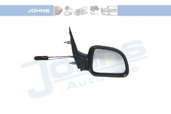 JOHNS 60 06 38-1 Наружное зеркало для RENAULT CLIO I (Рено Cлио и) JOHNS 60 06 38-1 Наружное зеркало для RENAULT CLIO I (Рено Cлио и)