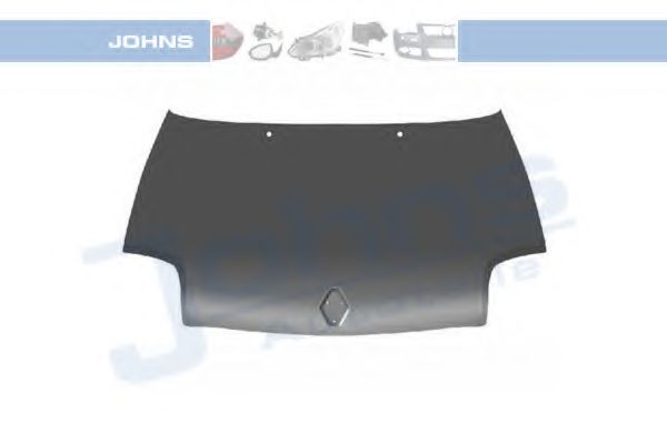 JOHNS 60 08 03 Капот двигателя для RENAULT CLIO II (Рено Клио 2) JOHNS 60 08 03 Капот двигателя для RENAULT CLIO II (Рено Клио 2)