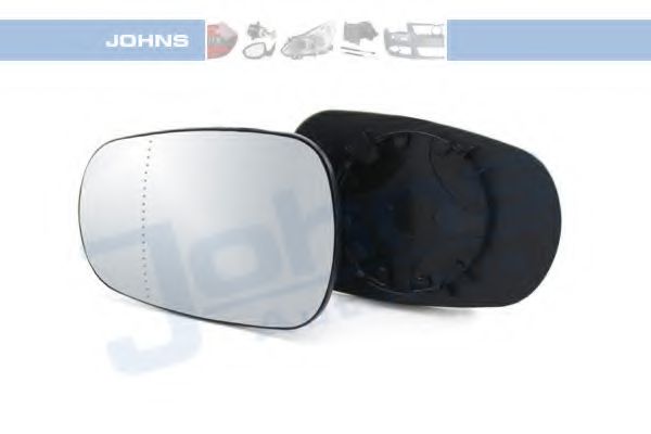 JOHNS 60 08 37-81 Зеркальное стекло, наружное зеркало для RENAULT MEGANE SCENIC (Рено Меган сценик) JOHNS 60 08 37-81 Зеркальное стекло, наружное зеркало для RENAULT MEGANE SCENIC (Рено Меган сценик)