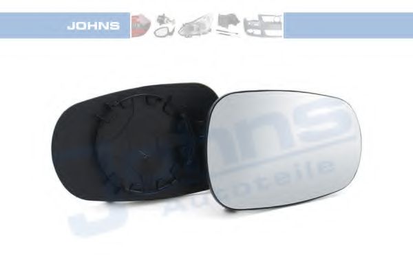 JOHNS 60 08 38-80 Зеркальное стекло, наружное зеркало для RENAULT MEGANE SCENIC (Рено Меган сценик) JOHNS 60 08 38-80 Зеркальное стекло, наружное зеркало для RENAULT MEGANE SCENIC (Рено Меган сценик)