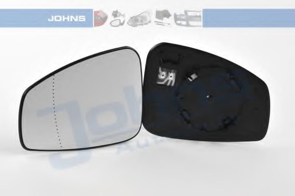 JOHNS 60 23 37-81 Зеркальное стекло, наружное зеркало для RENAULT GRAN III (Рено Гран 3) JOHNS 60 23 37-81 Зеркальное стекло, наружное зеркало для RENAULT GRAN III (Рено Гран 3)