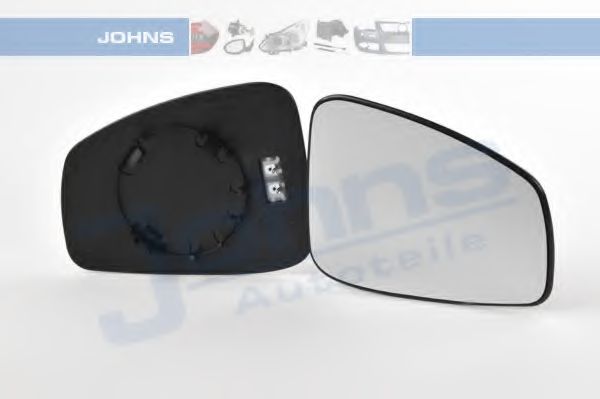 JOHNS 60 26 38-81 Зеркальное стекло, наружное зеркало для RENAULT LAGUNA III ER (Рено Лагуна 3 ер)