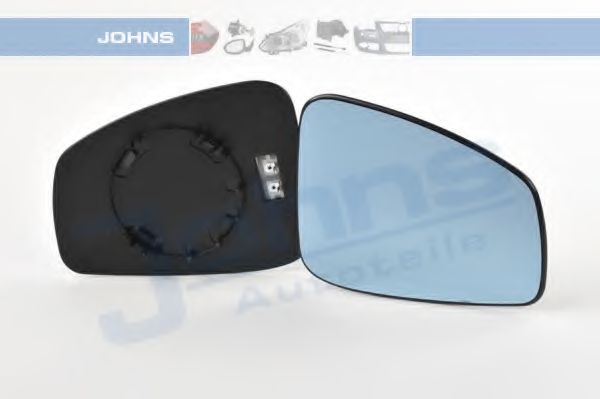 JOHNS 60 26 38-83 Зеркальное стекло, наружное зеркало для RENAULT LAGUNA III ER (Рено Лагуна 3 ер)