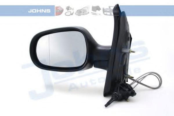 JOHNS 60 31 37-1 Наружное зеркало для RENAULT SCNIC I (Рено Сценик и) JOHNS 60 31 37-1 Наружное зеркало для RENAULT SCNIC I (Рено Сценик и)