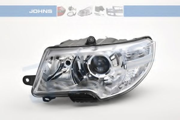 JOHNS 71 41 09 Основная фара для SKODA (Шкода) JOHNS 71 41 09 Основная фара для SKODA (Шкода)