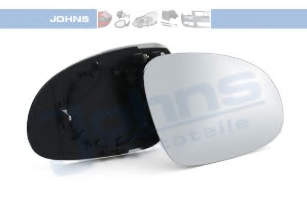 JOHNS 95 41 38-81 Зеркальное стекло, наружное зеркало для VOLKSWAGEN RABBIT V (Фольксваген Раббит v) JOHNS 95 41 38-81 Зеркальное стекло, наружное зеркало для VOLKSWAGEN RABBIT V (Фольксваген Раббит v)