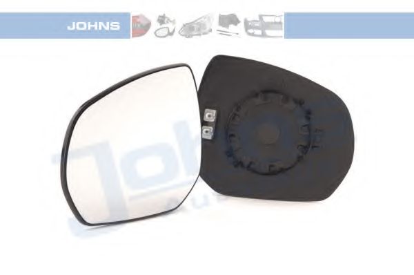 JOHNS 23 17 37-81 Зеркальное стекло, наружное зеркало для PEUGEOT 5008 (Пежо 5008) JOHNS 23 17 37-81 Зеркальное стекло, наружное зеркало для PEUGEOT 5008 (Пежо 5008)
