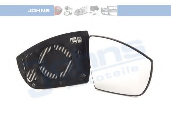 JOHNS 32 75 38-81 Зеркальное стекло, наружное зеркало для FORD KUGA I (Форд Куга 1) JOHNS 32 75 38-81 Зеркальное стекло, наружное зеркало для FORD KUGA I (Форд Куга 1)