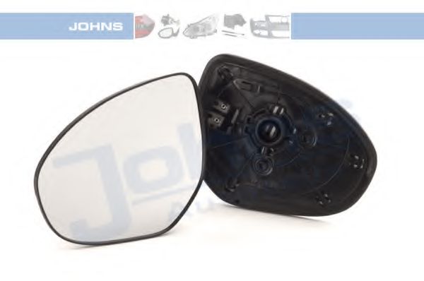 JOHNS 45 55 37-81 Зеркальное стекло, наружное зеркало для MAZDA 6 (Мазда 6) JOHNS 45 55 37-81 Зеркальное стекло, наружное зеркало для MAZDA 6 (Мазда 6)