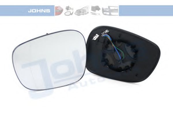 JOHNS 20 66 37-81 Зеркальное стекло, наружное зеркало для BMW X3 (Бмв Х3) JOHNS 20 66 37-81 Зеркальное стекло, наружное зеркало для BMW X3 (Бмв Х3)