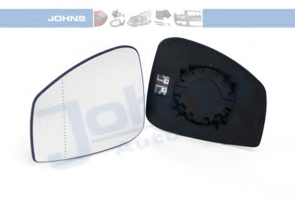 JOHNS 60 33 37-81 Зеркальное стекло, наружное зеркало для RENAULT GRAND SCNIC III (Рено Гранд сценик 3) JOHNS 60 33 37-81 Зеркальное стекло, наружное зеркало для RENAULT GRAND SCNIC III (Рено Гранд сценик 3)
