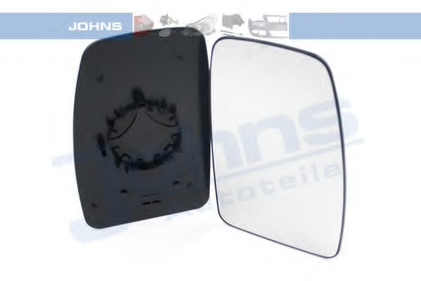 JOHNS 60 92 38-80 Зеркальное стекло, наружное зеркало для OPEL MOVANO B (Опель Моvано б)