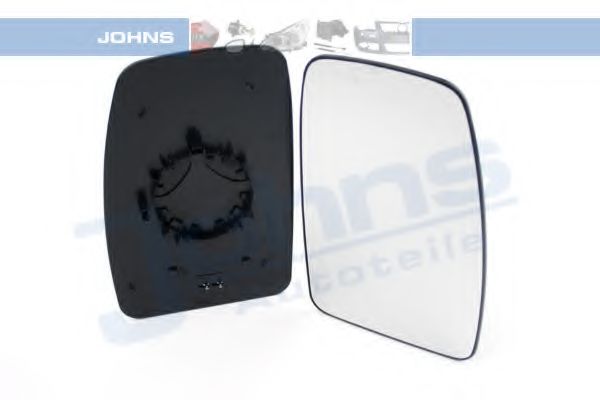 JOHNS 60 92 38-81 Зеркальное стекло, наружное зеркало для OPEL MOVANO B (Опель Моvано б)