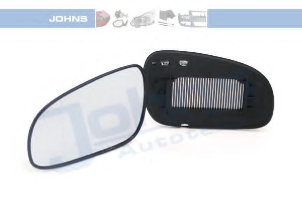JOHNS 90 22 37-81 Зеркальное стекло, наружное зеркало для VOLVO S60 I (Вольво S60 1) JOHNS 90 22 37-81 Зеркальное стекло, наружное зеркало для VOLVO S60 I (Вольво S60 1)