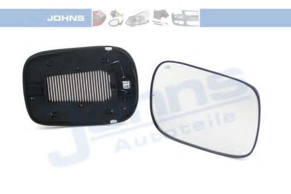JOHNS 90 81 38-83 Зеркальное стекло, наружное зеркало для VOLVO XC70 CROSS COUNTRY (Вольво Xc70 кросс кантри) JOHNS 90 81 38-83 Зеркальное стекло, наружное зеркало для VOLVO XC70 CROSS COUNTRY (Вольво Xc70 кросс кантри)