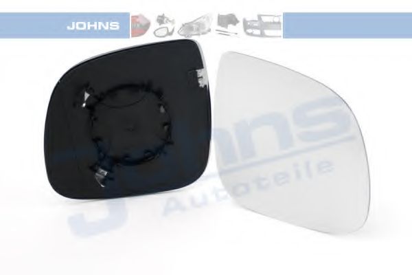 JOHNS 95 67 38-85 Зеркальное стекло, наружное зеркало для VOLKSWAGEN T5 (Фольксваген Т5) JOHNS 95 67 38-85 Зеркальное стекло, наружное зеркало для VOLKSWAGEN T5 (Фольксваген Т5)
