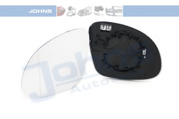 JOHNS 95 91 37-81 Зеркальное стекло, наружное зеркало для VOLKSWAGEN TIGUAN (Фольксваген Тигуан) JOHNS 95 91 37-81 Зеркальное стекло, наружное зеркало для VOLKSWAGEN TIGUAN (Фольксваген Тигуан)