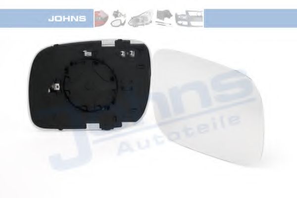 JOHNS 95 95 38-81 Зеркальное стекло, наружное зеркало для VOLKSWAGEN TOUAREG (Фольксваген Туарег) JOHNS 95 95 38-81 Зеркальное стекло, наружное зеркало для VOLKSWAGEN TOUAREG (Фольксваген Туарег)