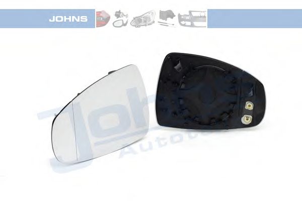 JOHNS 13 46 37-81 Зеркальное стекло, наружное зеркало для AUDI A1 (Ауди А1)