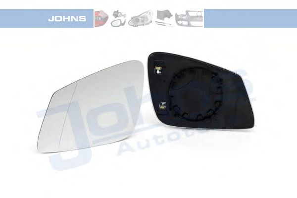 JOHNS 20 10 37-81 Зеркальное стекло, наружное зеркало для BMW X1 (Бмв Х1) JOHNS 20 10 37-81 Зеркальное стекло, наружное зеркало для BMW X1 (Бмв Х1)