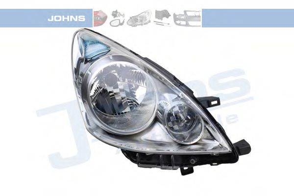 JOHNS 27 51 10-2 Основная фара для NISSAN NOTE (Ниссан Нотэ) JOHNS 27 51 10-2 Основная фара для NISSAN NOTE (Ниссан Нотэ)